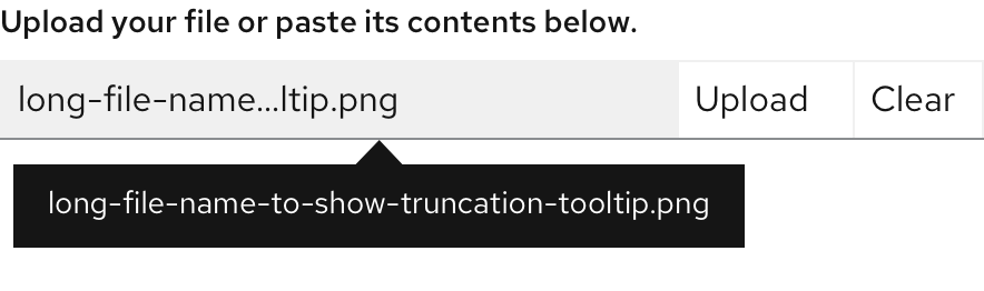 image showing long url truncation