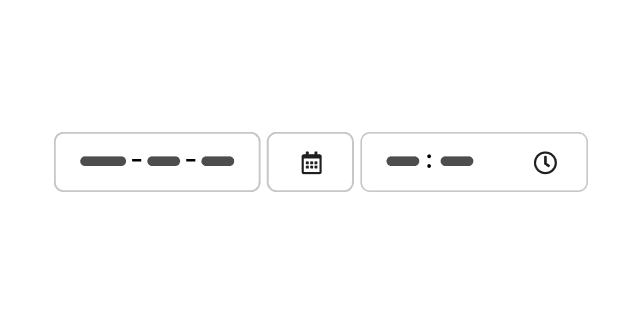 Date and time picker illustration