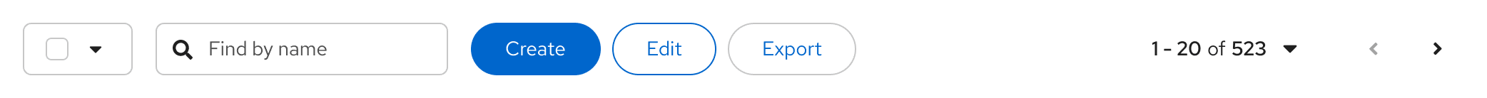 Pre-over flow menu in toolbar, where all actions appear in the toolbar itself