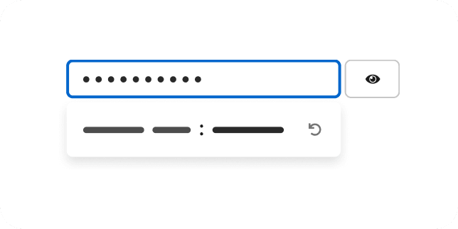 Password generator illustration